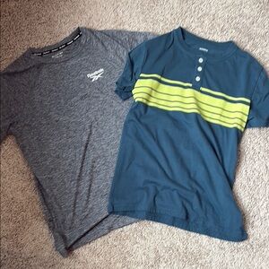 2 Boys Large tops